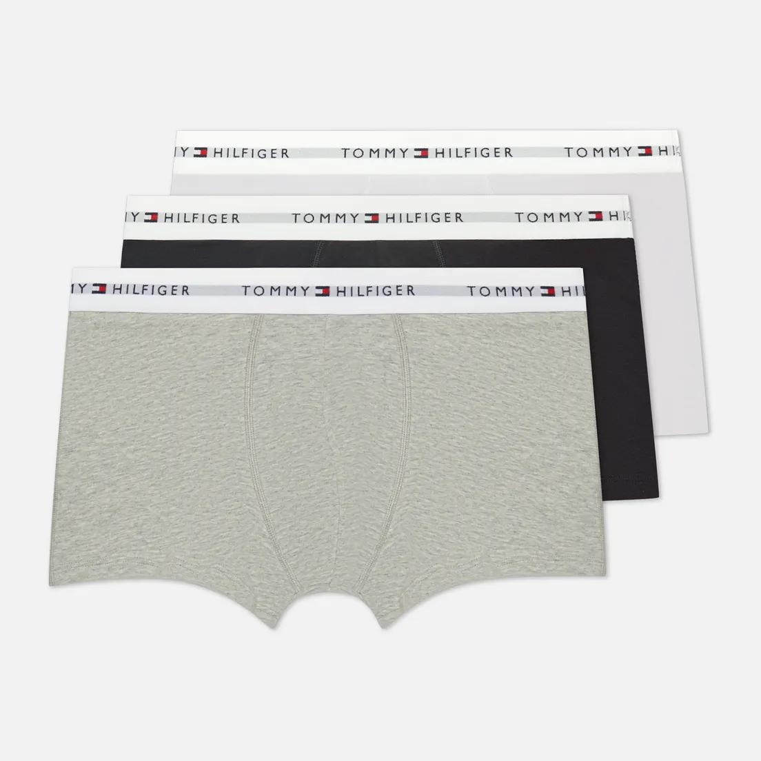 Tommy Hilfiger Underwear Комплект мужских трусов 3-Pack Essential Logo Waistband Trunks