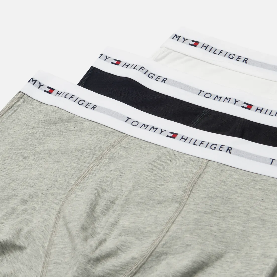 Tommy Hilfiger Underwear Комплект мужских трусов 3-Pack Essential Logo Waistband Trunks