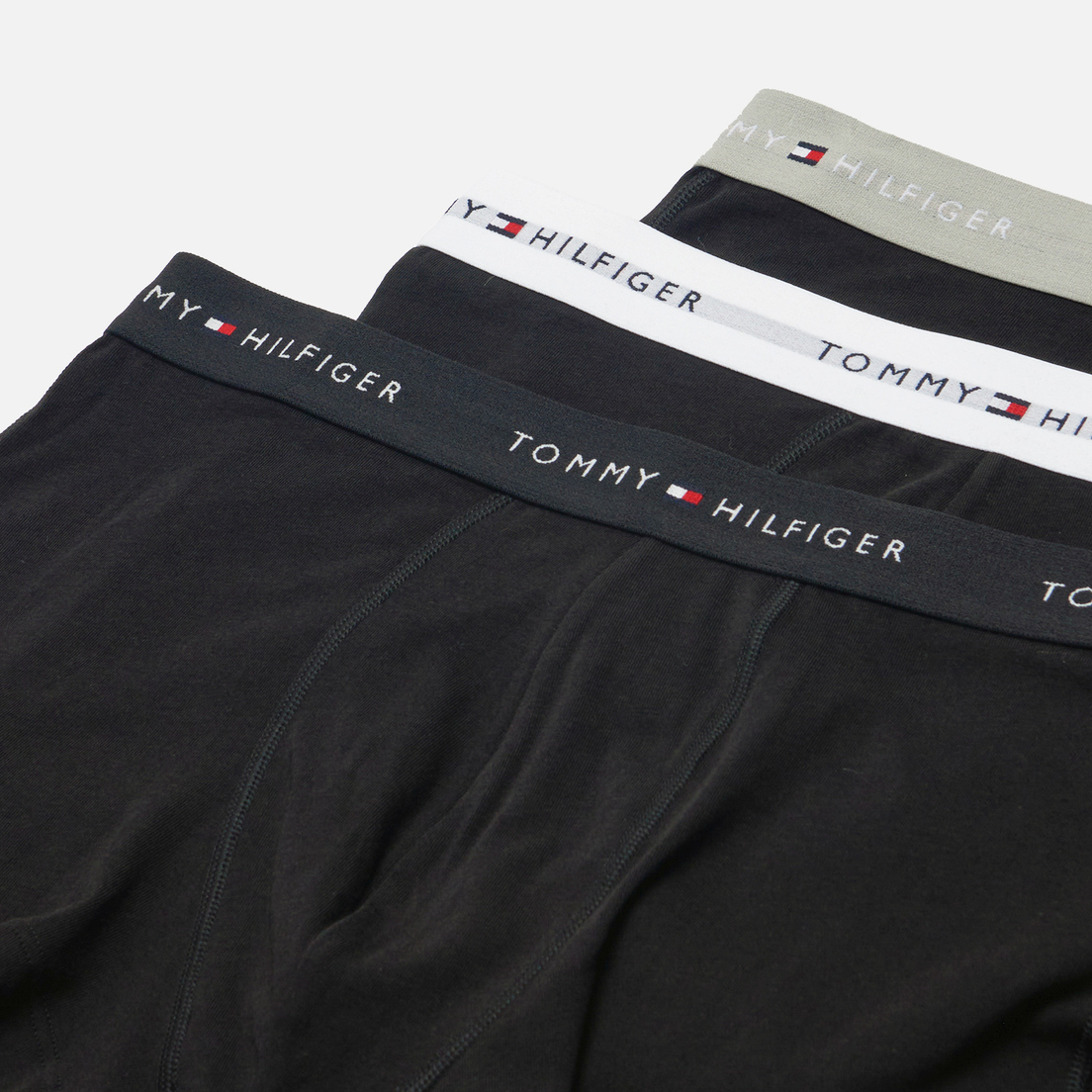 Tommy Hilfiger Underwear Комплект мужских трусов 3-Pack Essential Logo Waistband Trunks