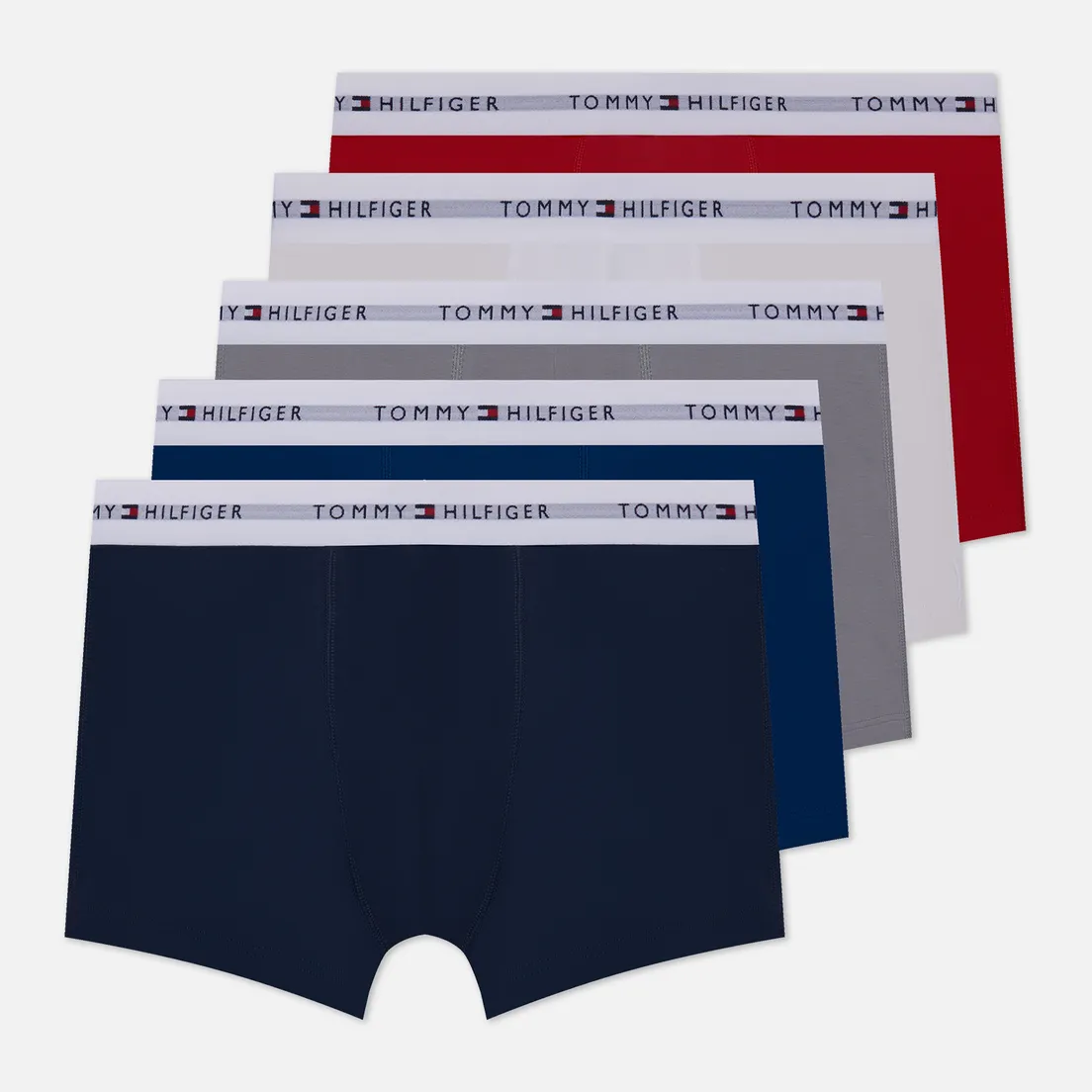 Tommy Hilfiger Underwear Комплект мужских трусов 5-Pack Essential Repeat Logo Trunks