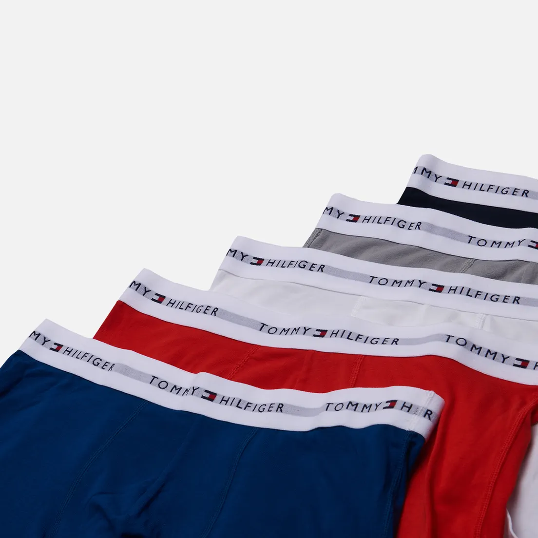 Tommy Hilfiger Underwear Комплект мужских трусов 5-Pack Essential Repeat Logo Trunks