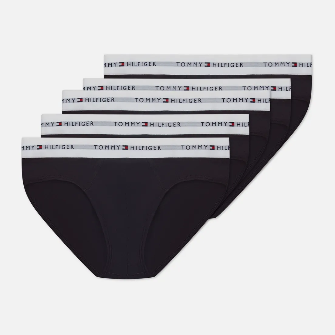 Tommy Hilfiger Underwear Комплект мужских трусов 5-Pack Essential Logo Waistband Briefs