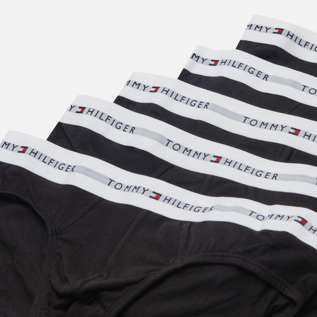 Tommy Hilfiger Underwear Комплект мужских трусов 5-Pack Essential Logo Waistband Briefs