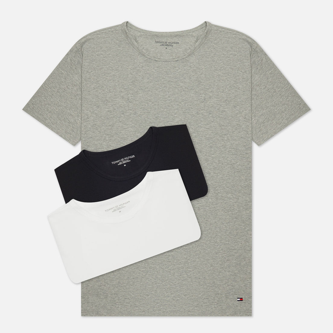Tommy Hilfiger Underwear Комплект мужских футболок 3-Pack Premium Essential Stretch