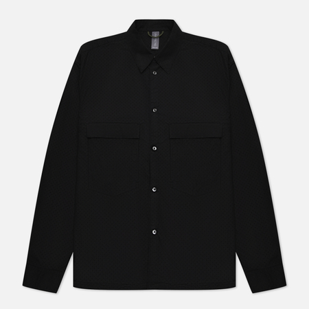 фото Мужская рубашка unaffected drawstring, цвет чёрный, размер s