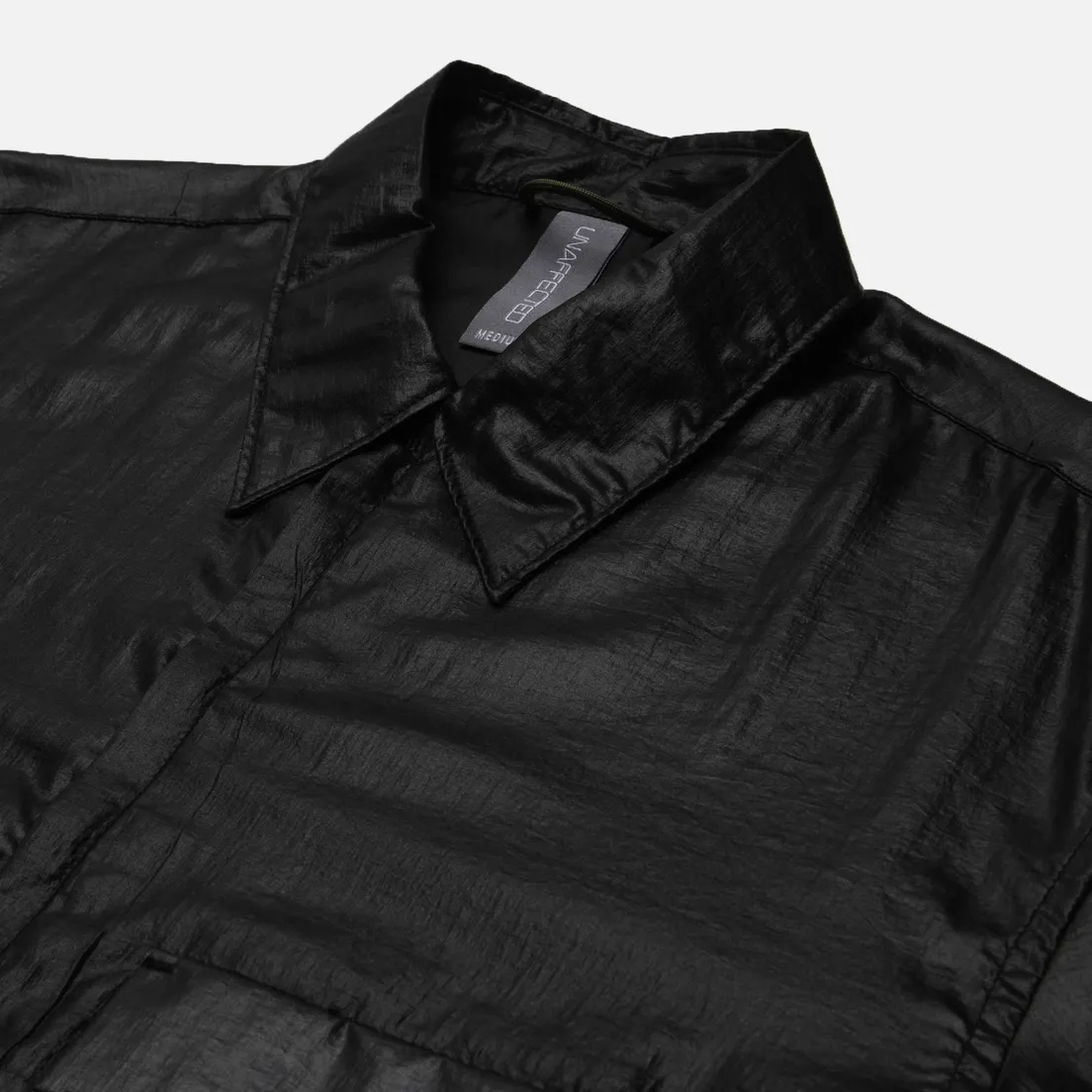 UNAFFECTED Мужская рубашка Zip-Up