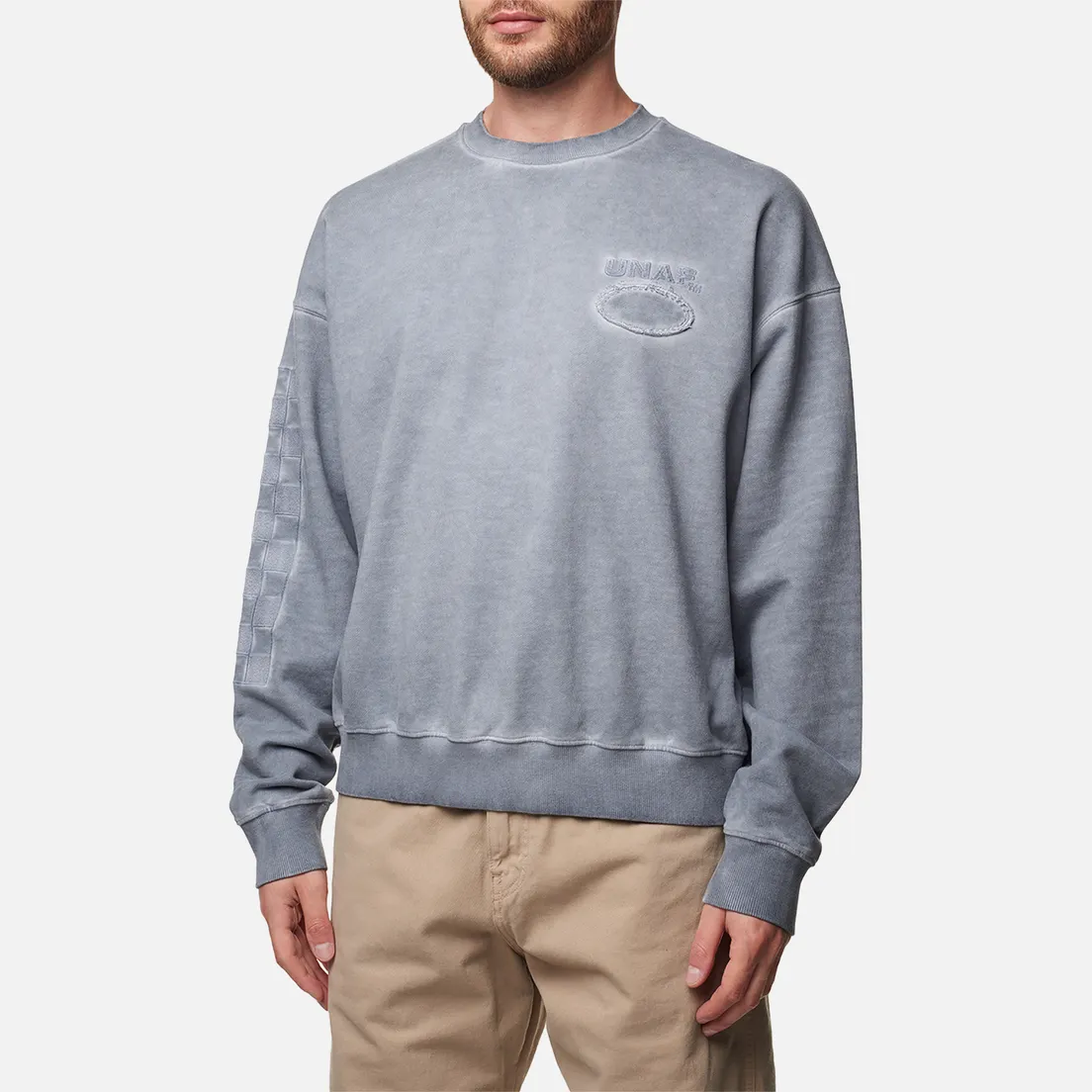 UNAFFECTED Мужская толстовка Overdyed Highspeed