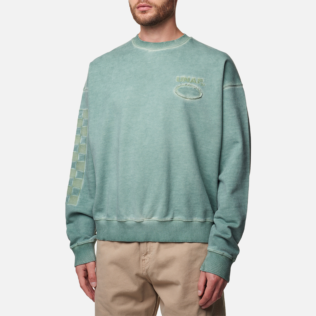 UNAFFECTED Мужская толстовка Overdyed Highspeed