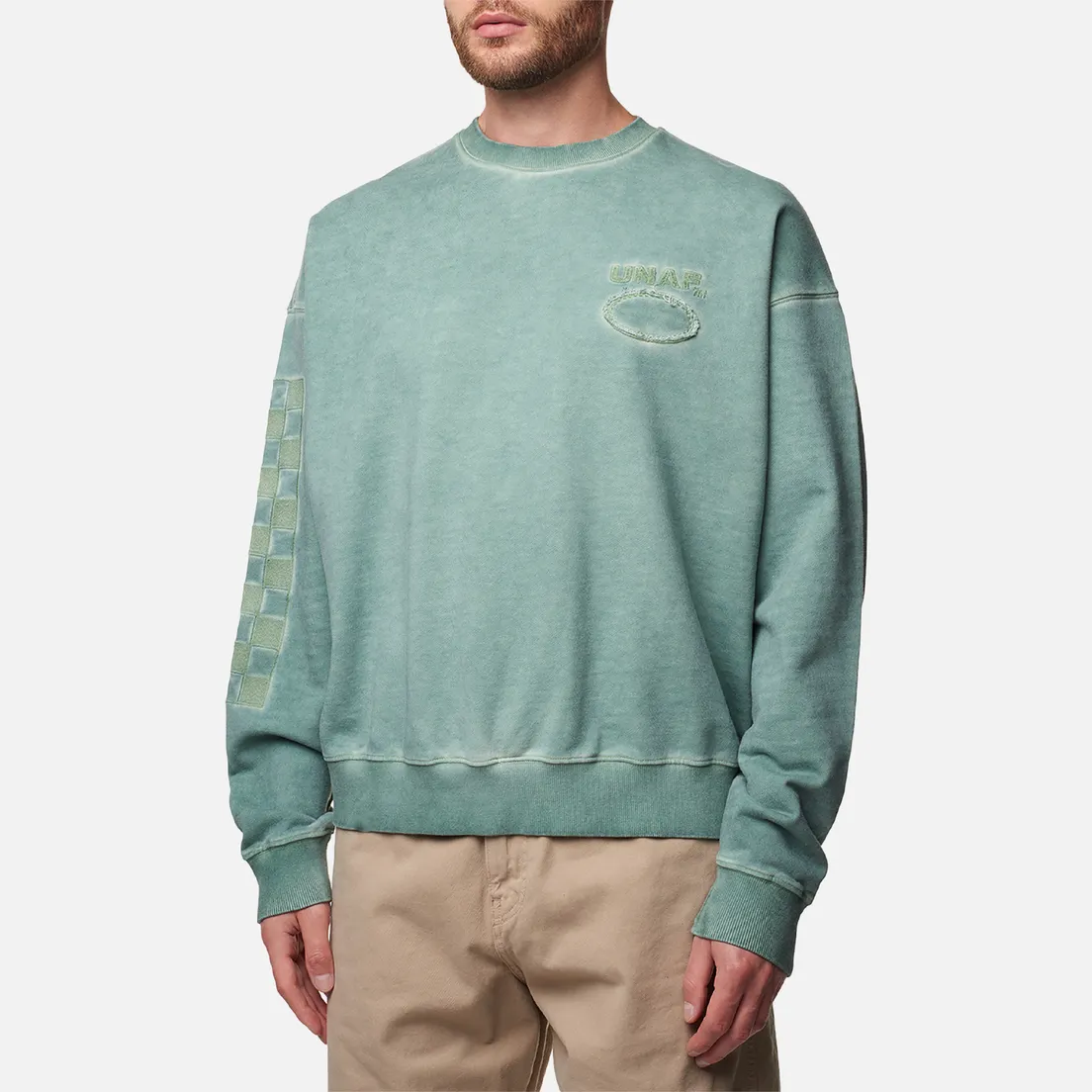 UNAFFECTED Мужская толстовка Overdyed Highspeed