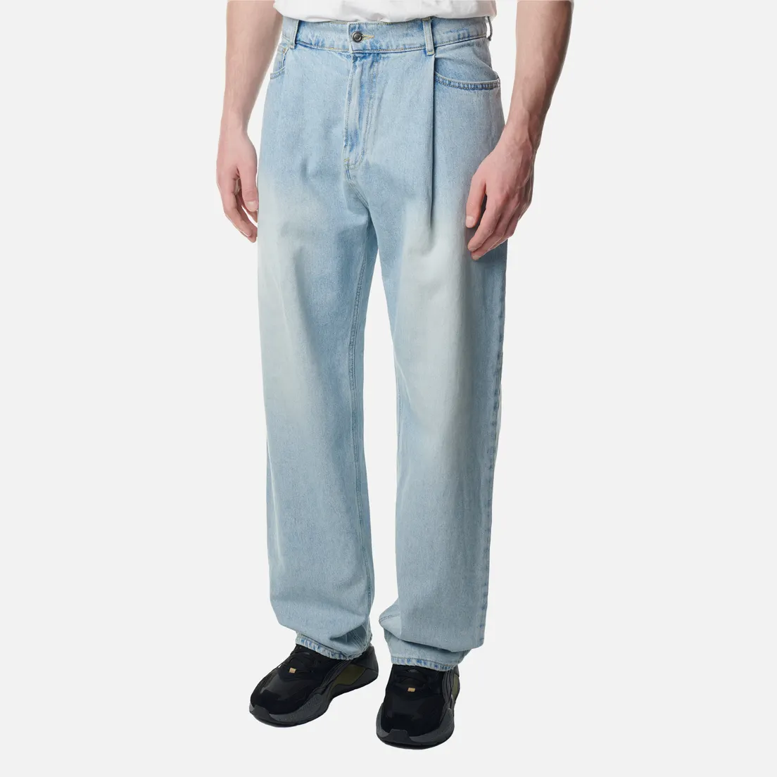 UNAFFECTED Мужские джинсы One Tuck Wide Denim 23FW