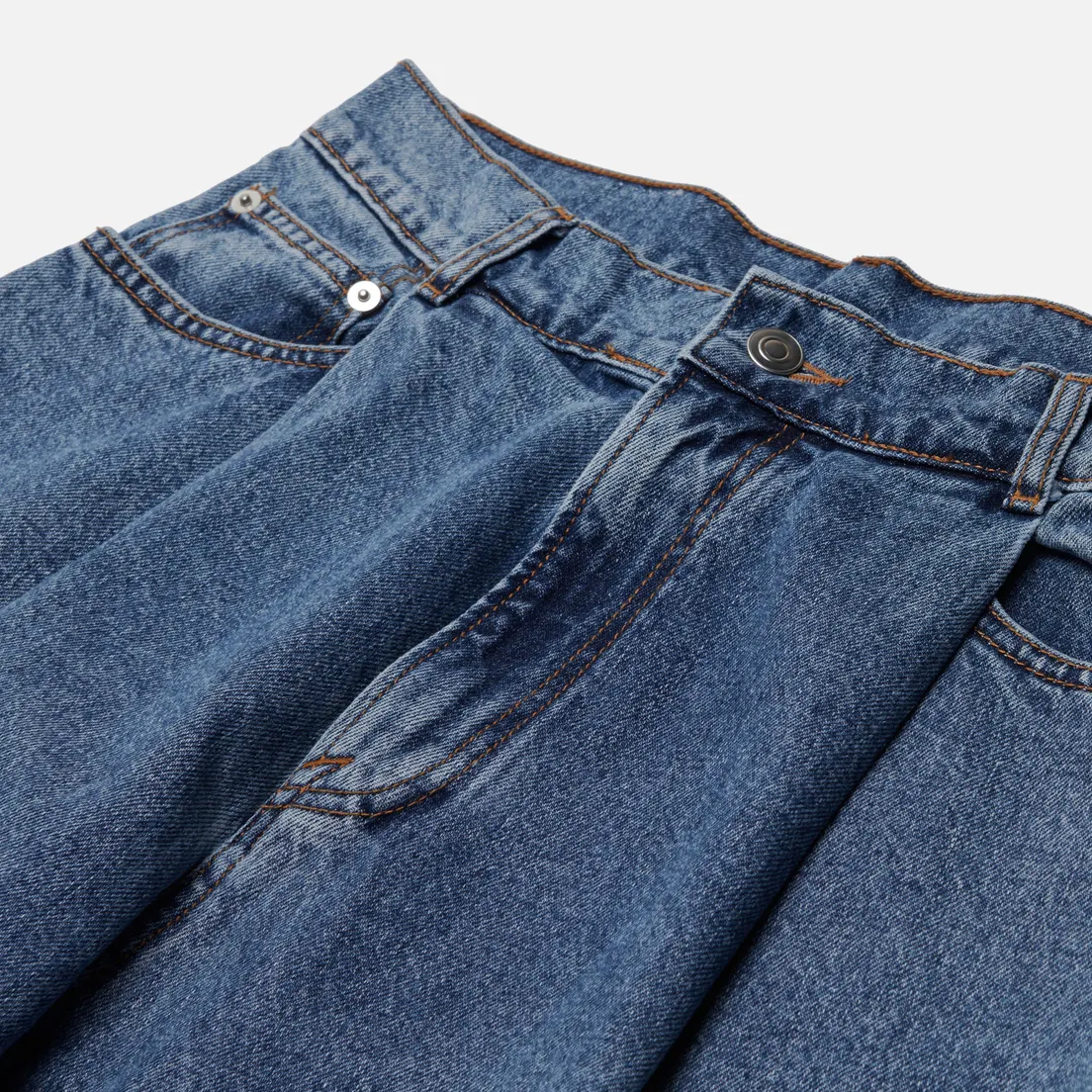 UNAFFECTED Мужские джинсы One Tuck Wide Denim 23FW