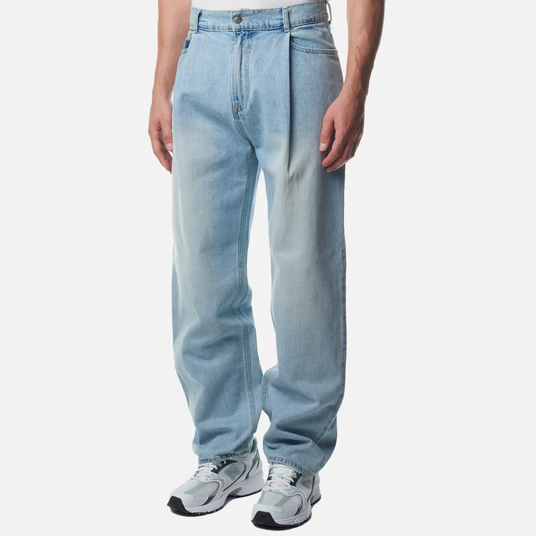 UNAFFECTED Мужские джинсы One Tuck Wide Denim SS24