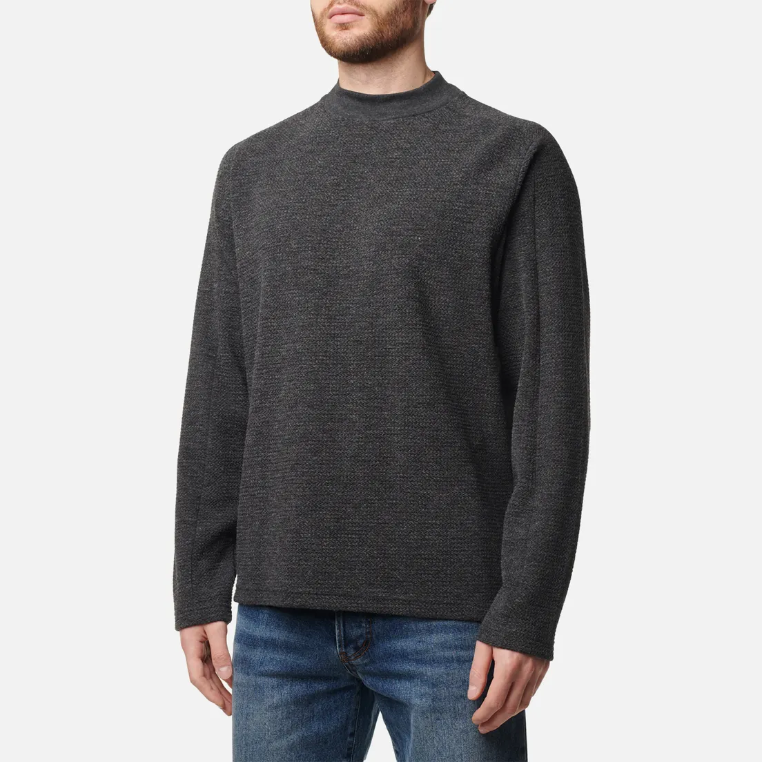 UNAFFECTED Мужской лонгслив Mock Neck