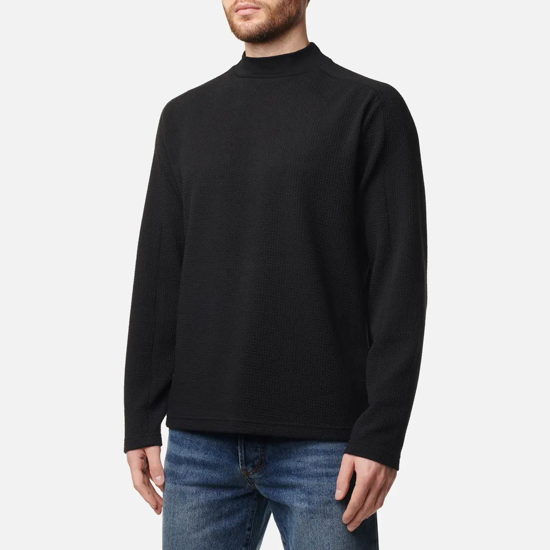 UNAFFECTED Мужской лонгслив Mock Neck