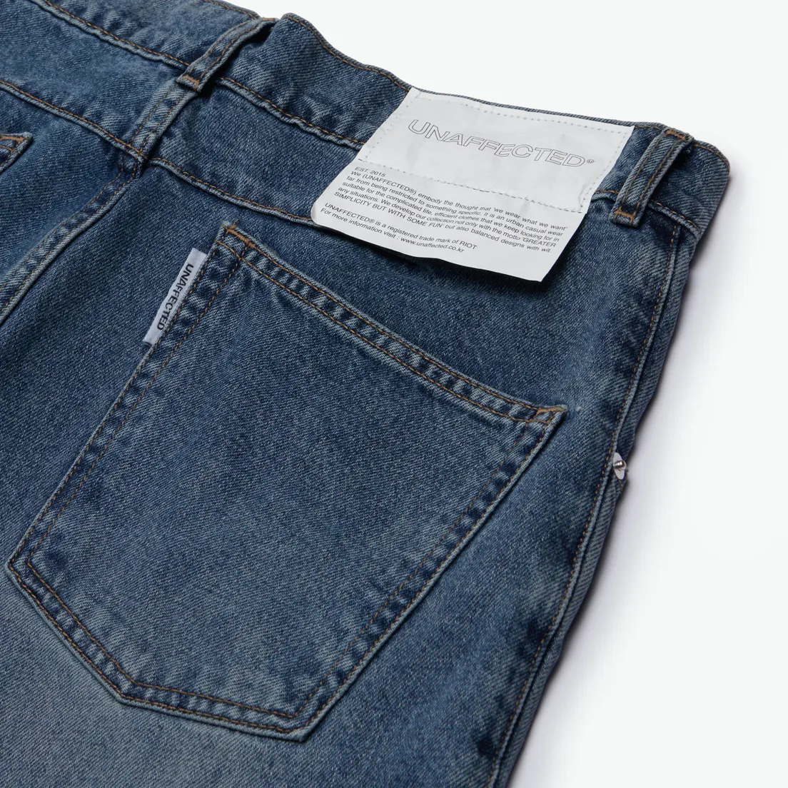 UNAFFECTED Мужские джинсы Loose Straight Denim