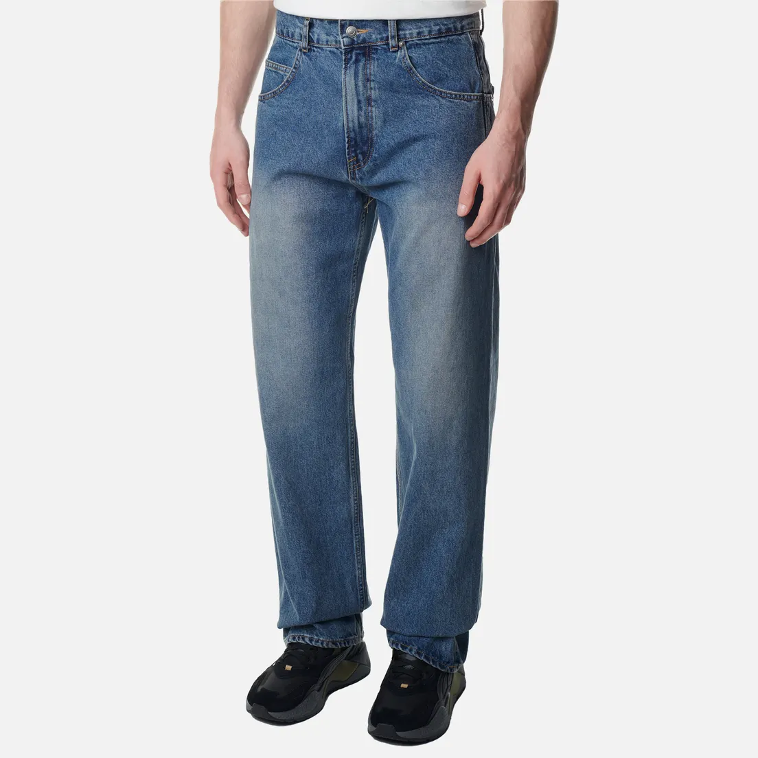 UNAFFECTED Мужские джинсы Loose Straight Denim