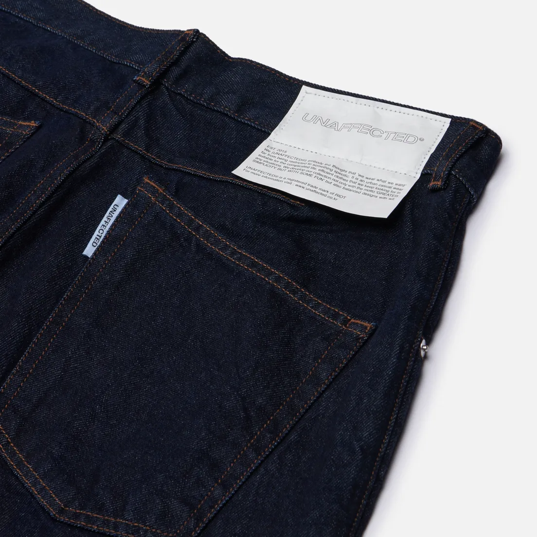 UNAFFECTED Мужские джинсы Loose Straight Denim