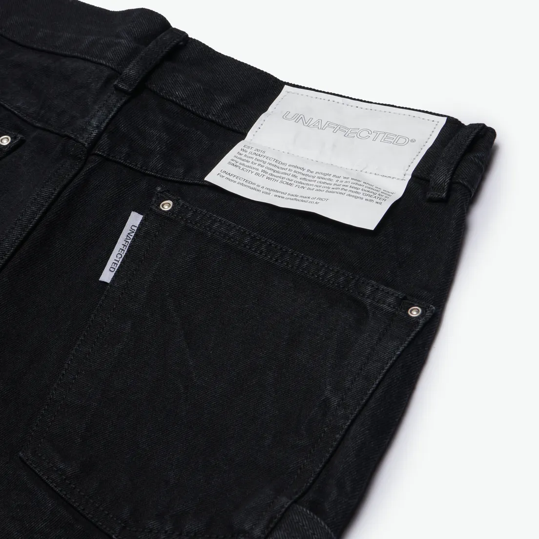 UNAFFECTED Мужские джинсы Double Knee Denim