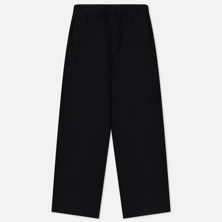 фото Мужские брюки unaffected wide leg, цвет чёрный, размер s