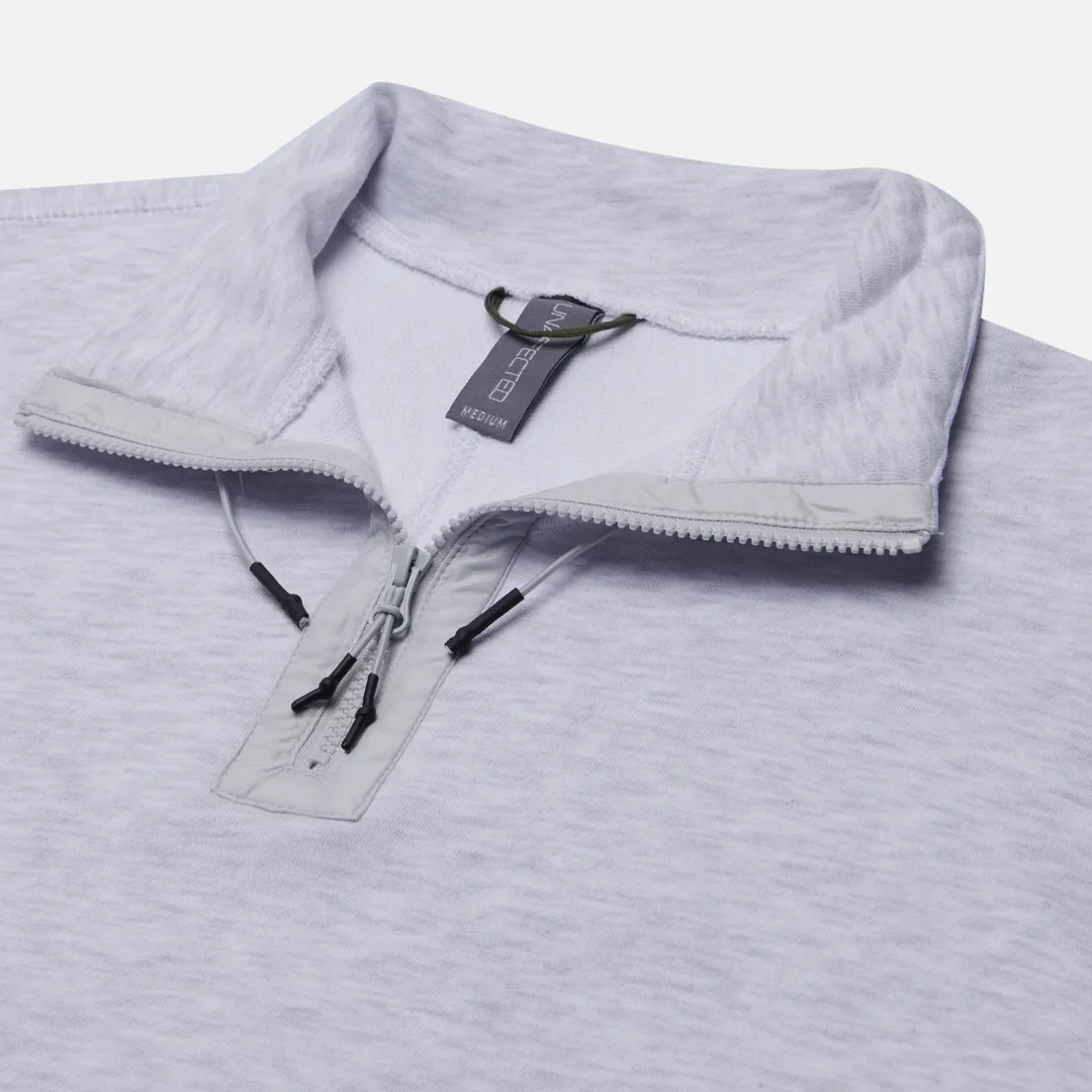 UNAFFECTED Мужская толстовка Stand Collar Half Zip