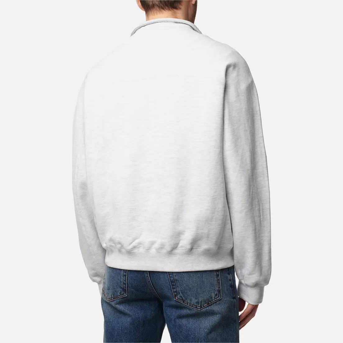 UNAFFECTED Мужская толстовка Stand Collar Half Zip
