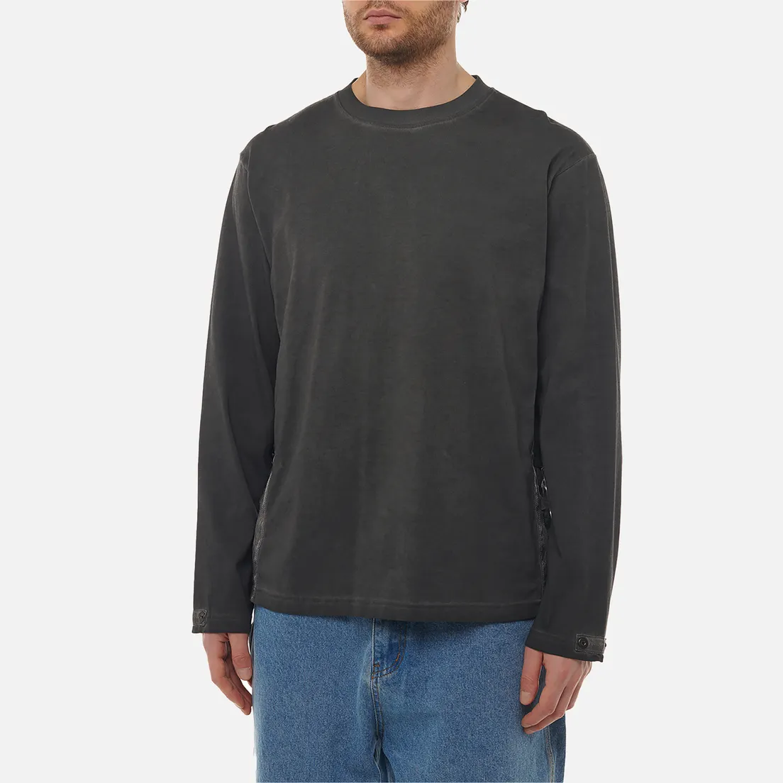 UNAFFECTED Мужской лонгслив Side Pocket