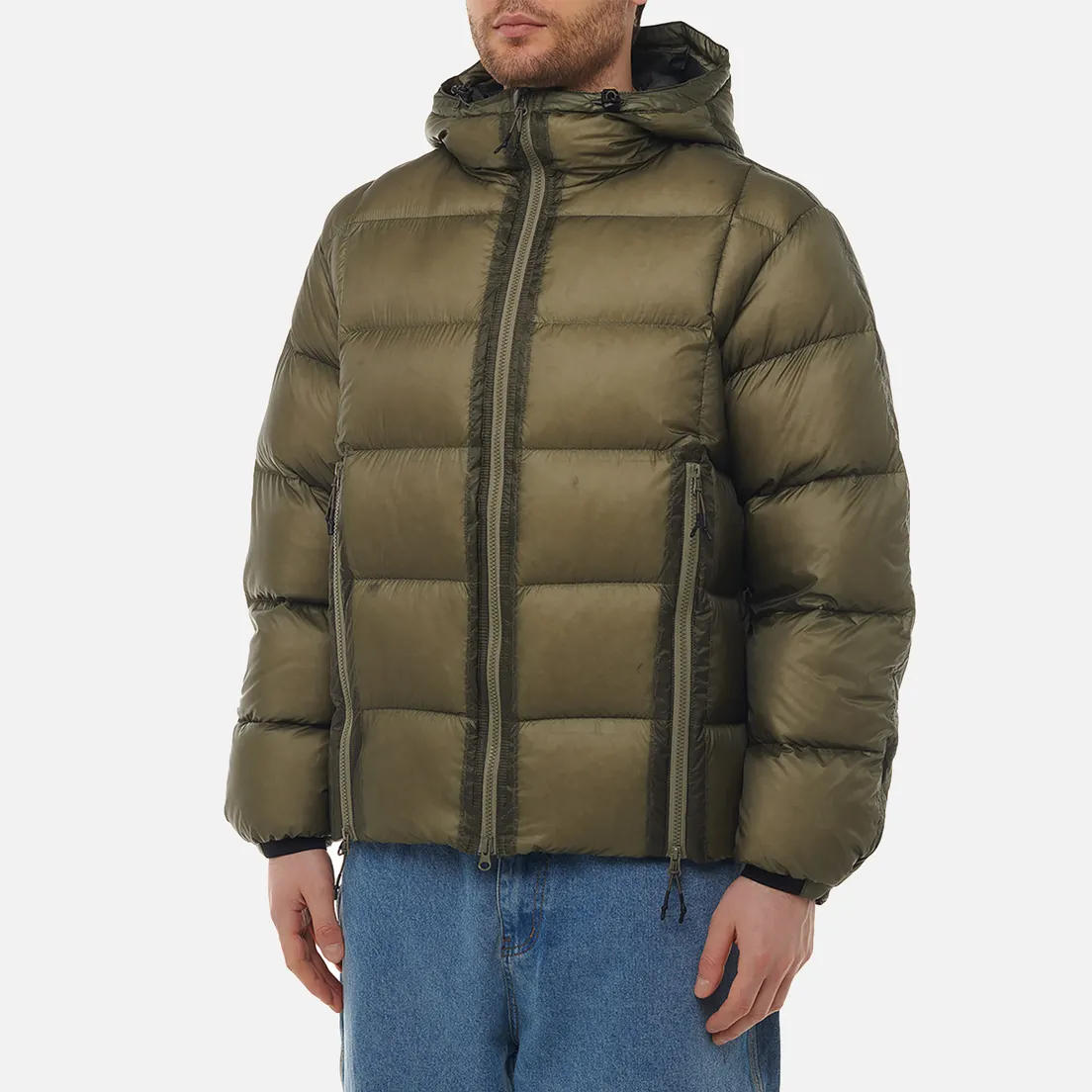 UNAFFECTED Мужской пуховик LS Hooded Down