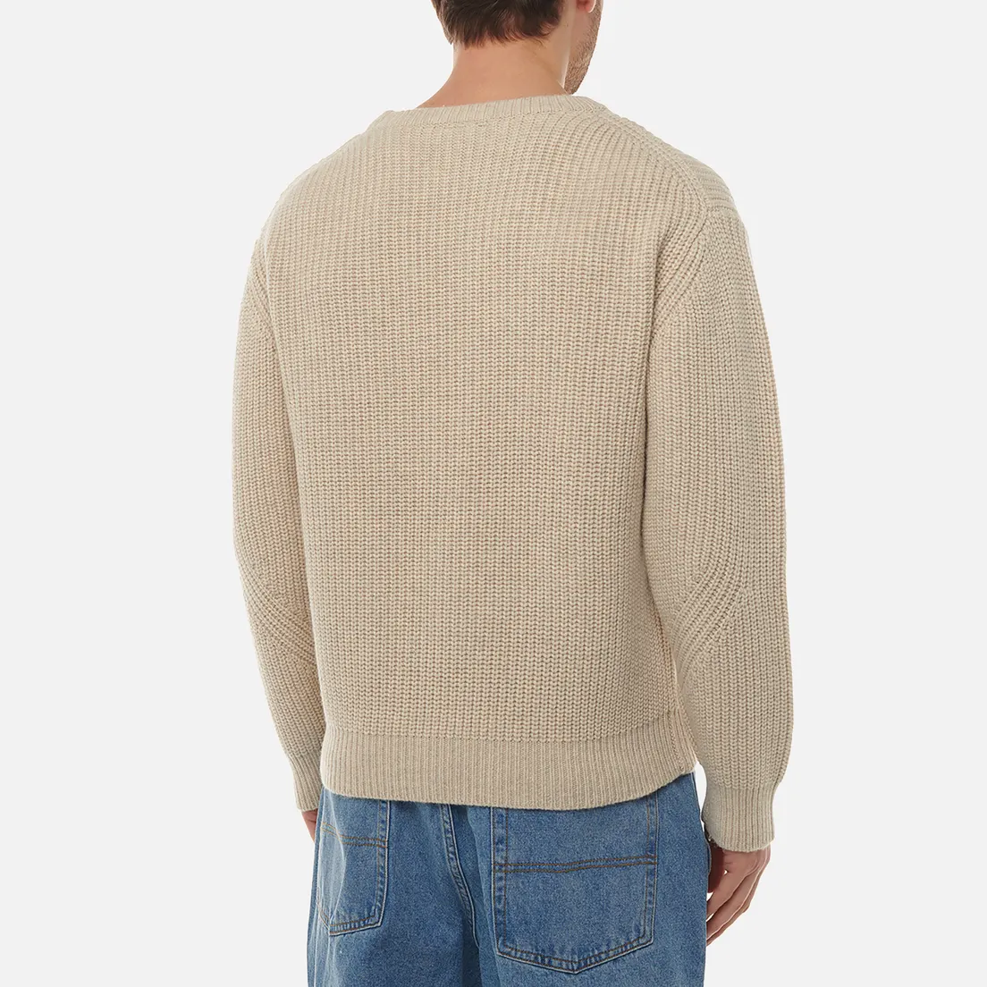 UNAFFECTED Мужской свитер Oversized Crew Neck Knit
