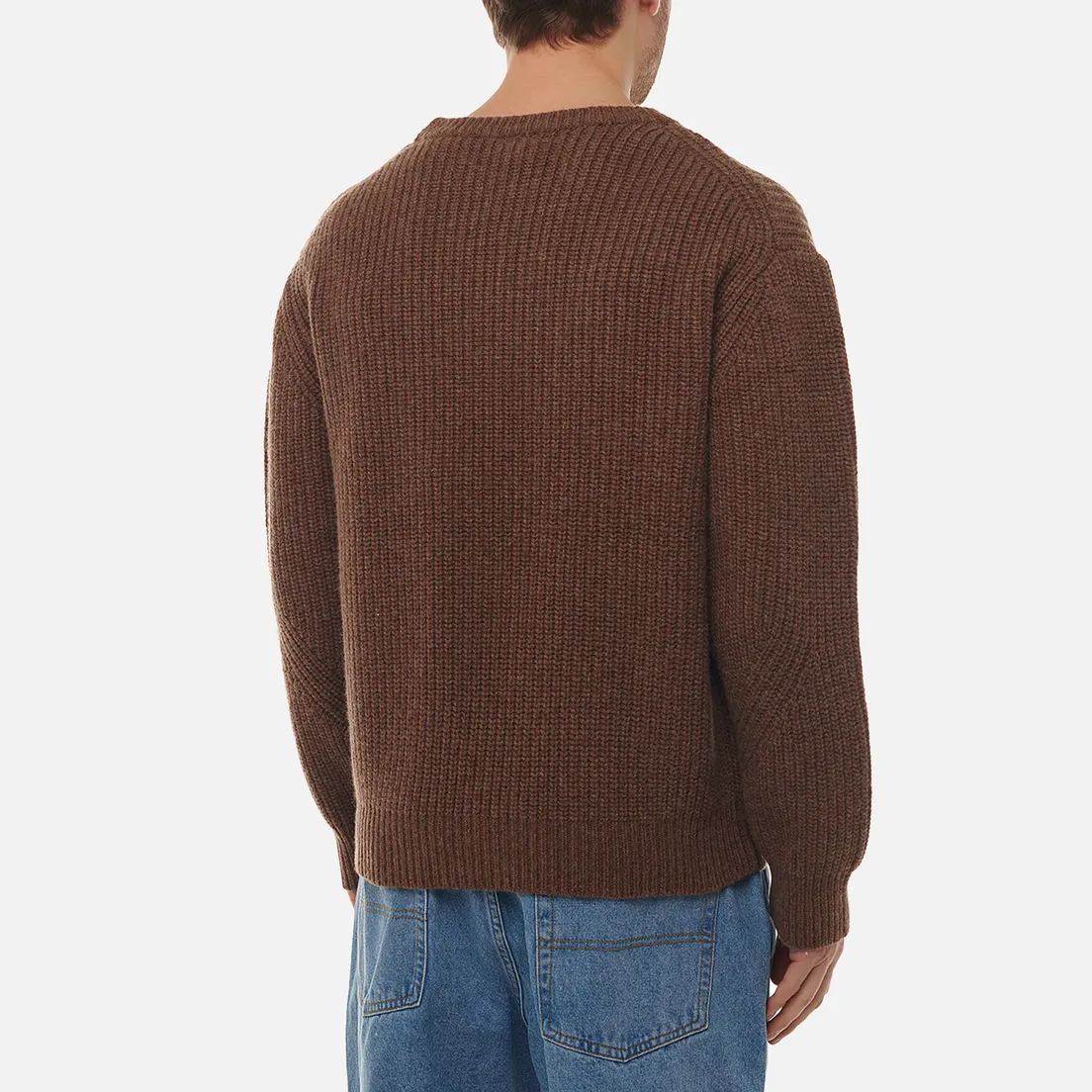 UNAFFECTED Мужской свитер Oversized Crew Neck Knit