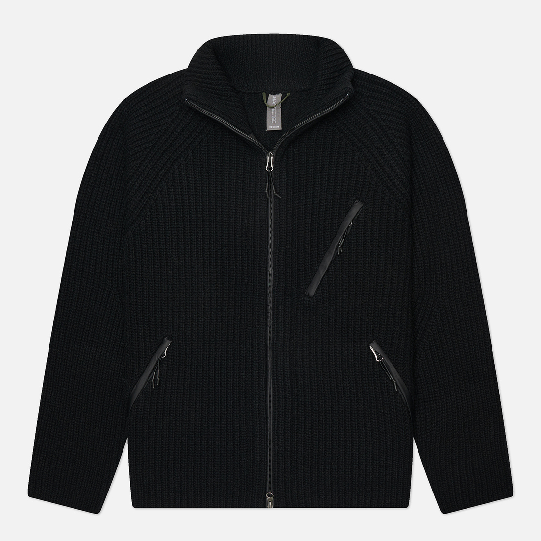 UNAFFECTED Мужской свитер Zip-Up Knit