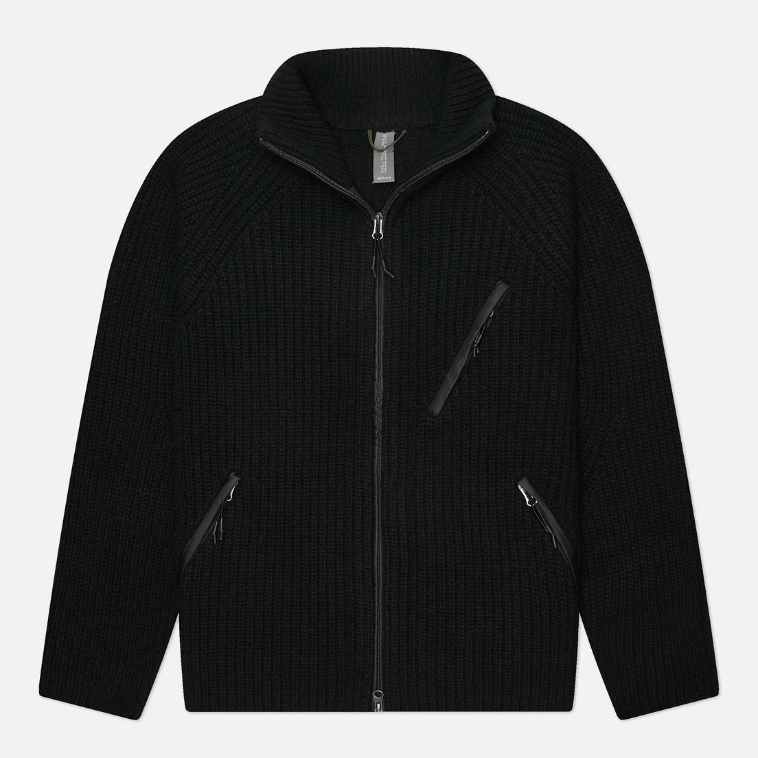 UNAFFECTED Мужской свитер Zip-Up Knit