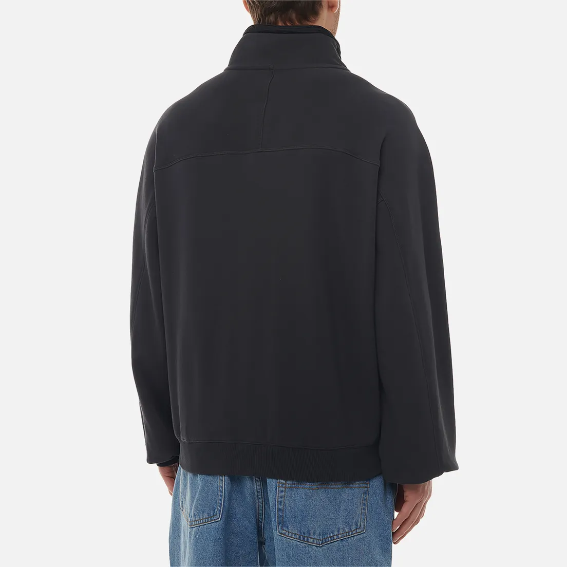 UNAFFECTED Мужская толстовка Stand Collar Half Zip