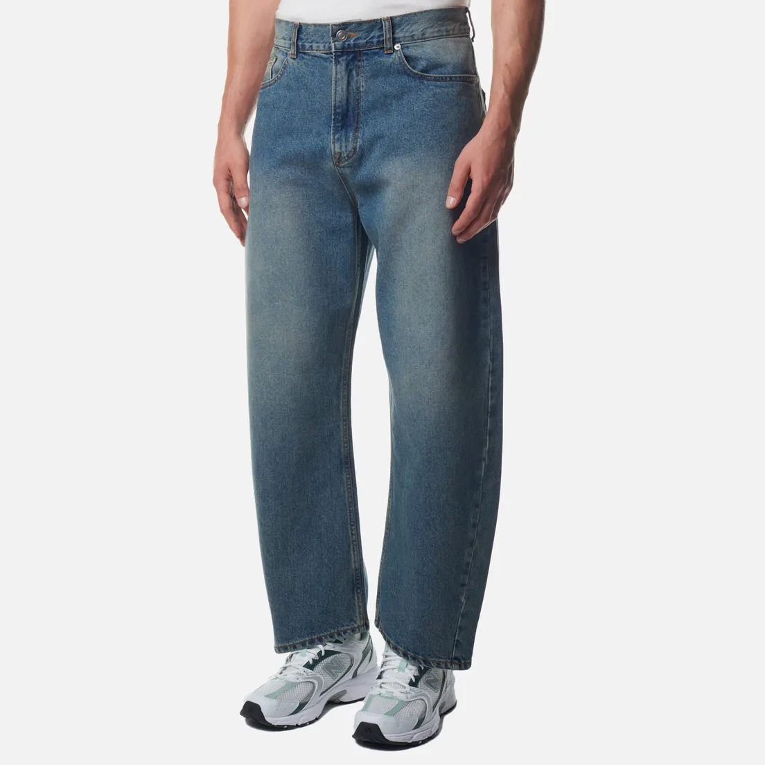 UNAFFECTED Мужские джинсы Curved Wide Denim