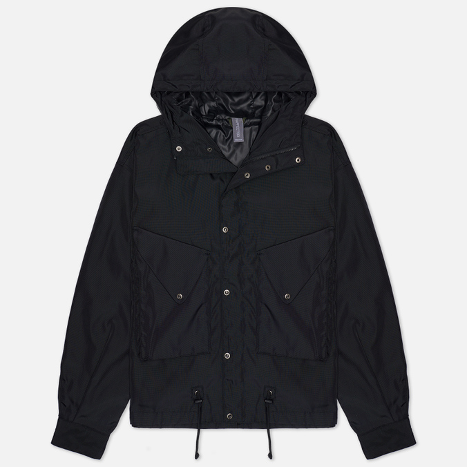 Мужская куртка ветровка UNAFFECTED Fisherman Short Parka, цвет чёрный