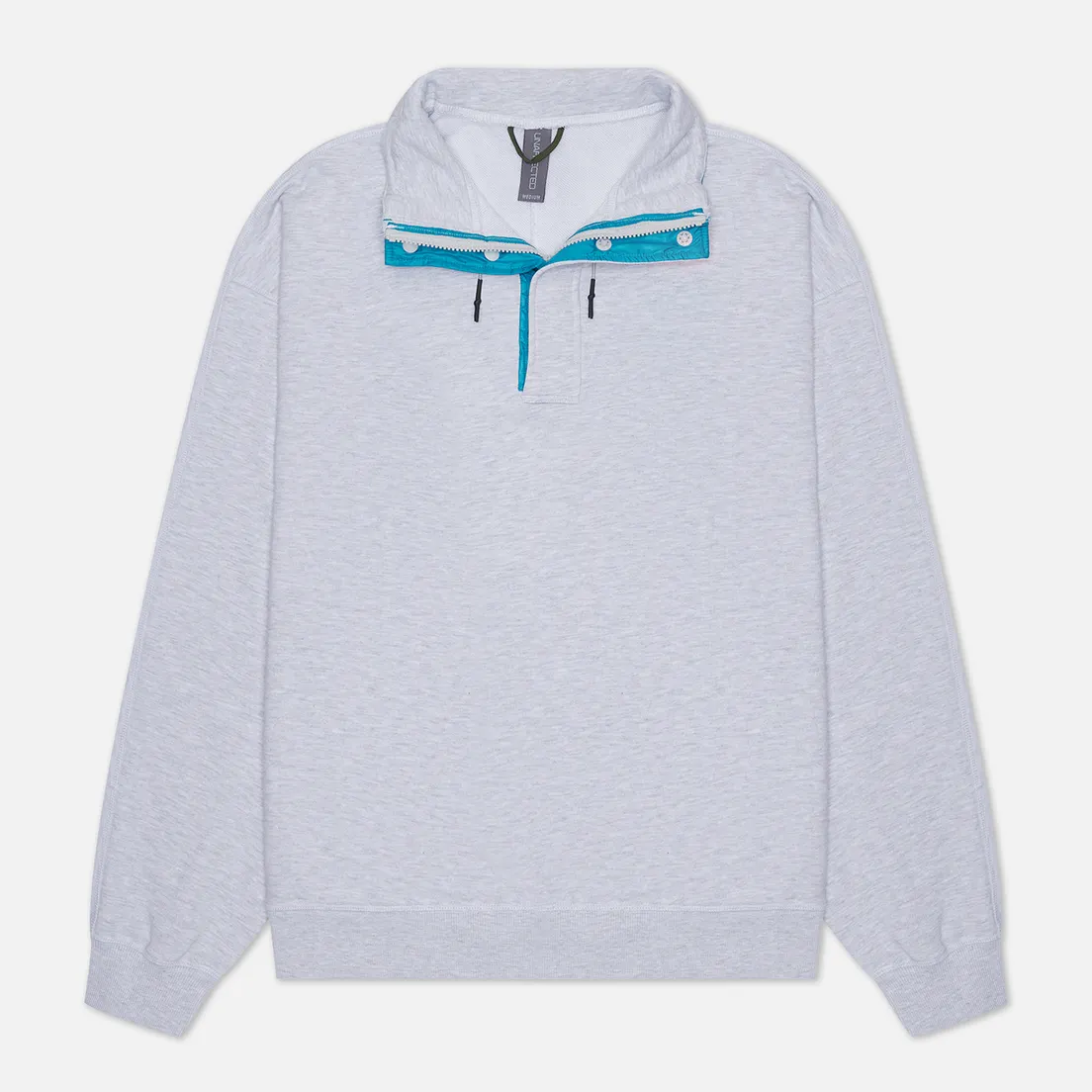 UNAFFECTED Мужская толстовка Stand Collar Half Zip SS24