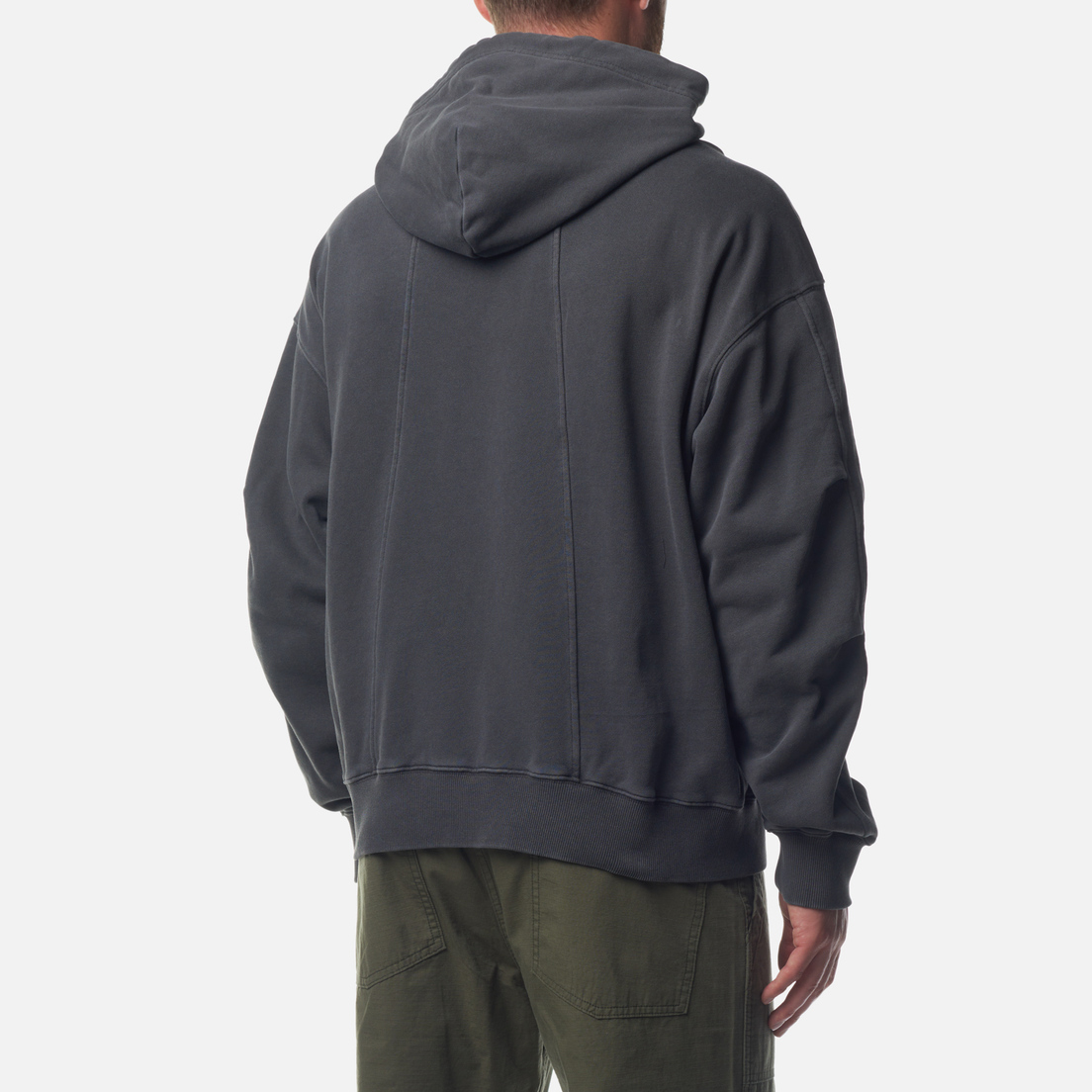 UNAFFECTED Мужская толстовка Overdyed 4P Hoodie Zip Up