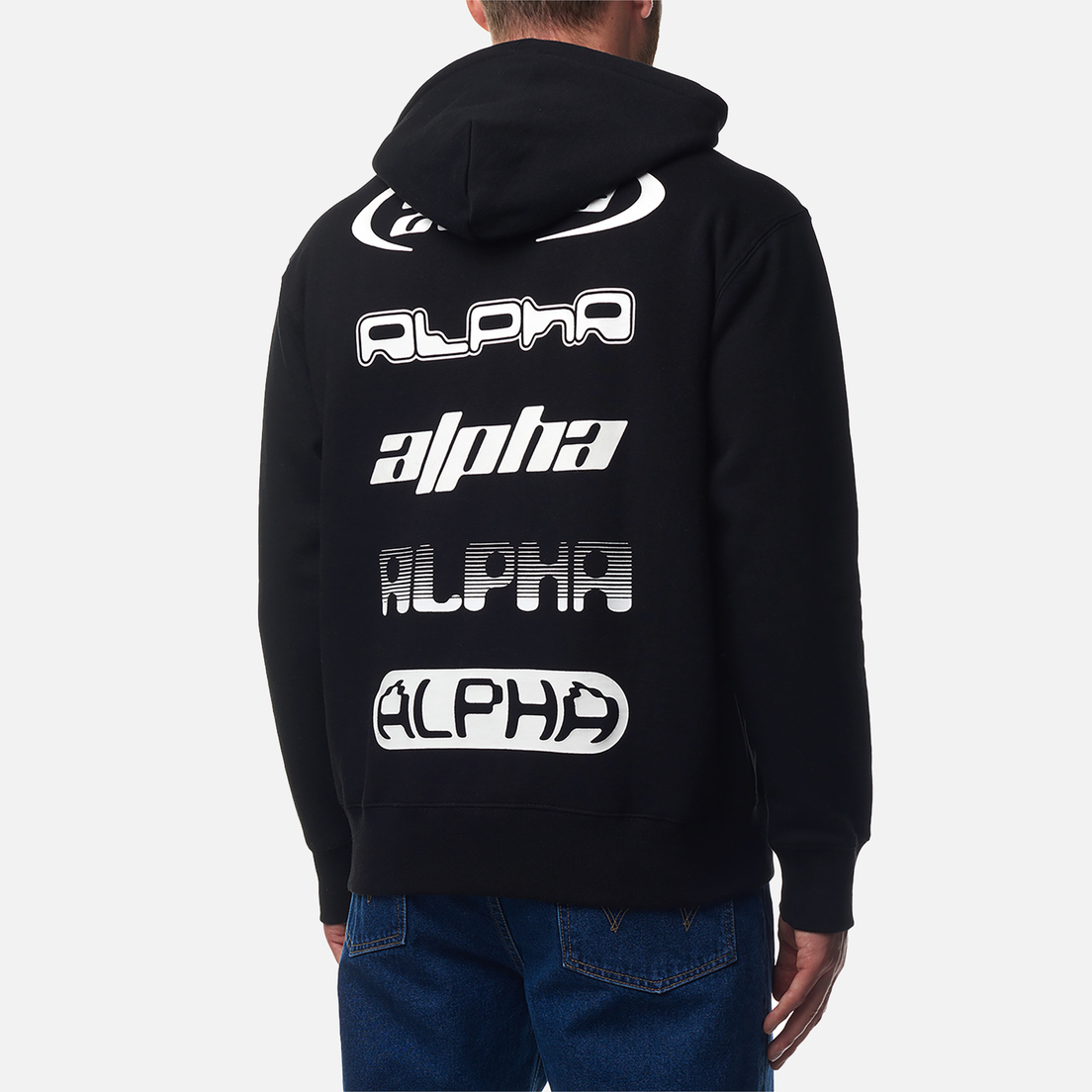 Alpha Industries Мужская толстовка Logos Hoodie