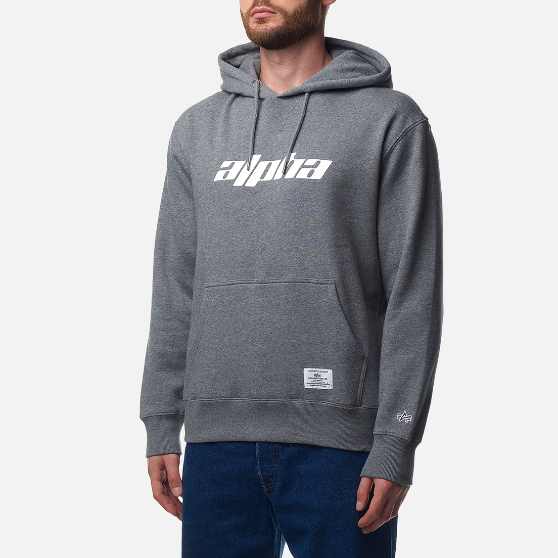 Alpha Industries Мужская толстовка Logos Hoodie