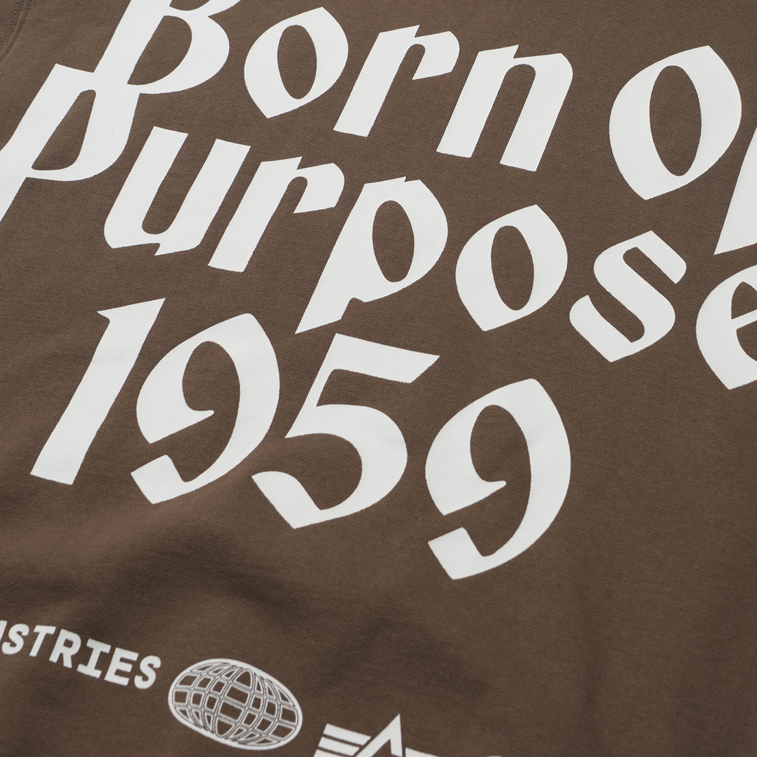 Alpha Industries Мужская толстовка Born Of Purpose Hoodie