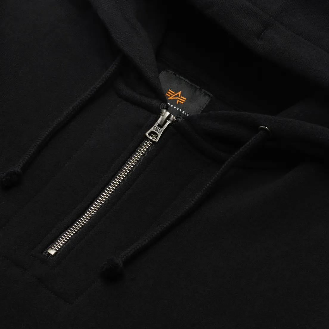 Alpha Industries Мужская толстовка Essential Quarter Zip Hoodie