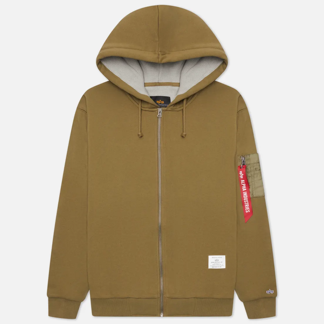 Alpha Industries Мужская толстовка Essential Full-Zip Hoodie