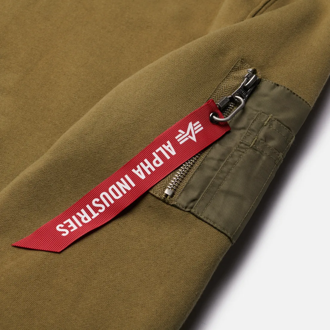 Alpha Industries Мужская толстовка Essential Full-Zip Hoodie