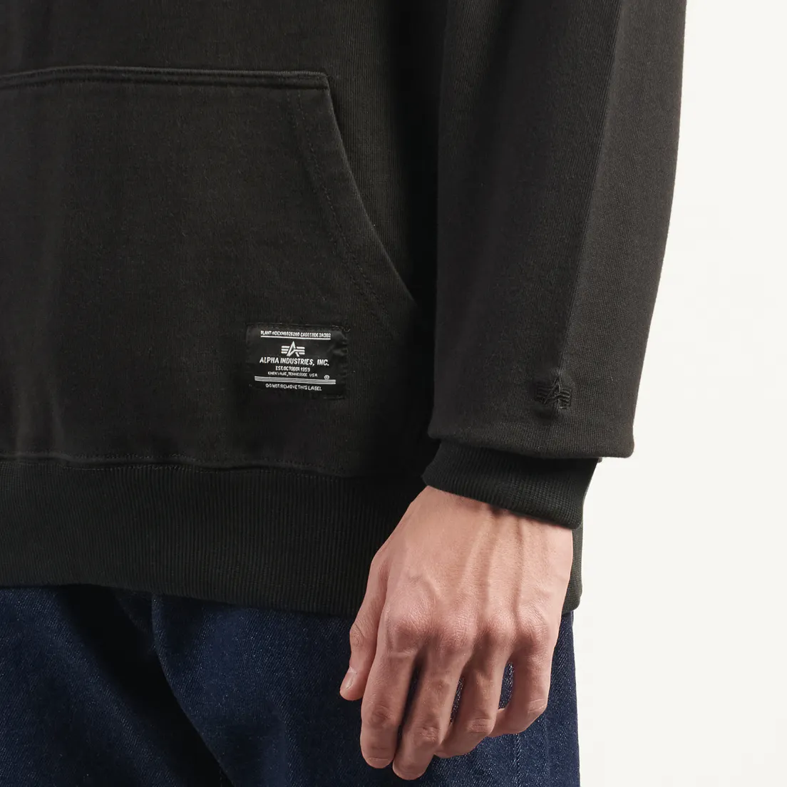 Alpha Industries Мужская толстовка Essential French Terry Hoodie Gen II