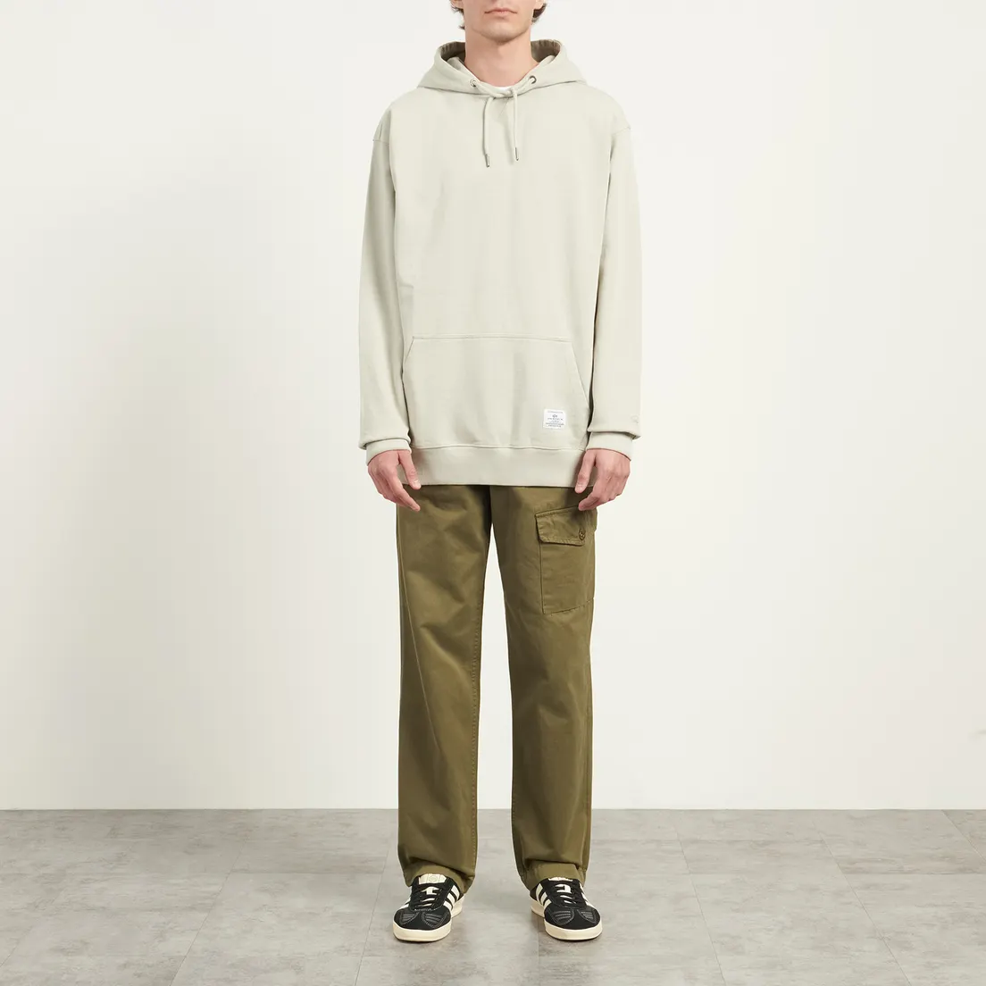 Alpha Industries Мужская толстовка Essential French Terry Hoodie Gen II