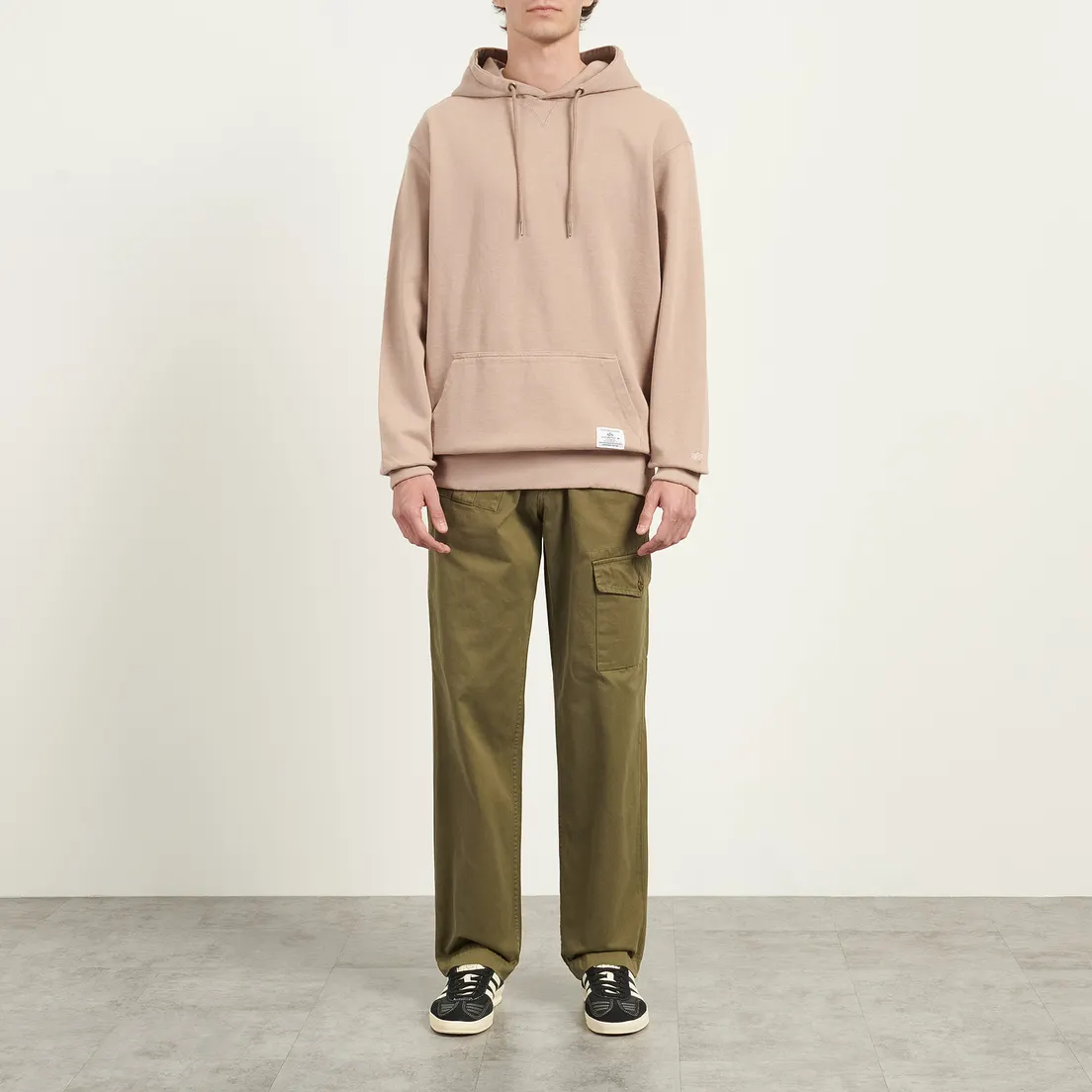 Alpha Industries Мужская толстовка Essential French Terry Hoodie Gen II