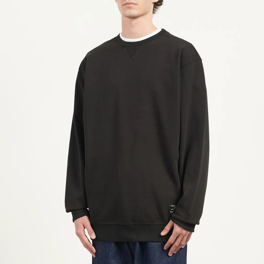 Alpha Industries Мужская толстовка Essential French Terry Crewneck Gen II