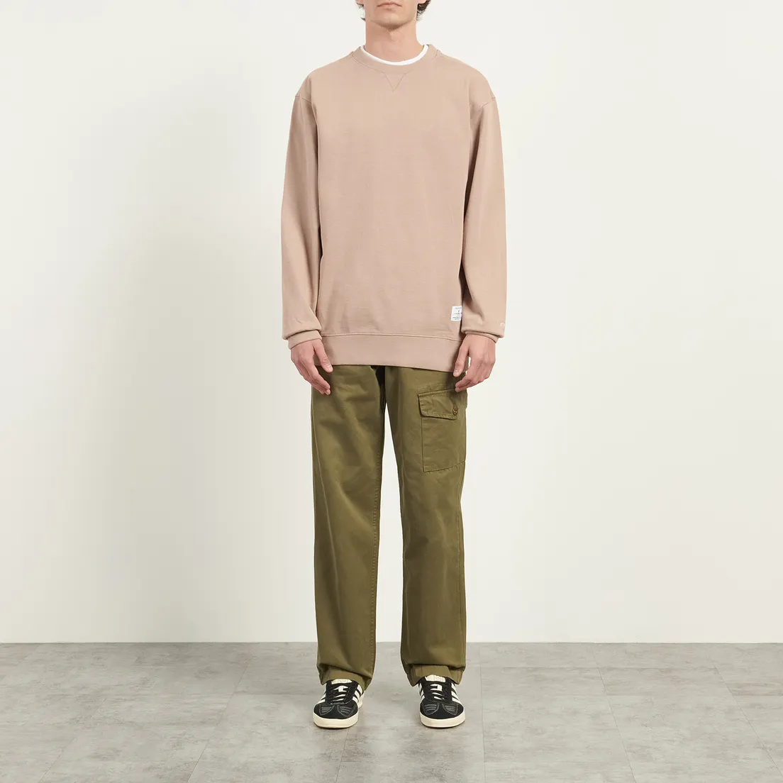 Alpha Industries Мужская толстовка Essential French Terry Crewneck Gen II