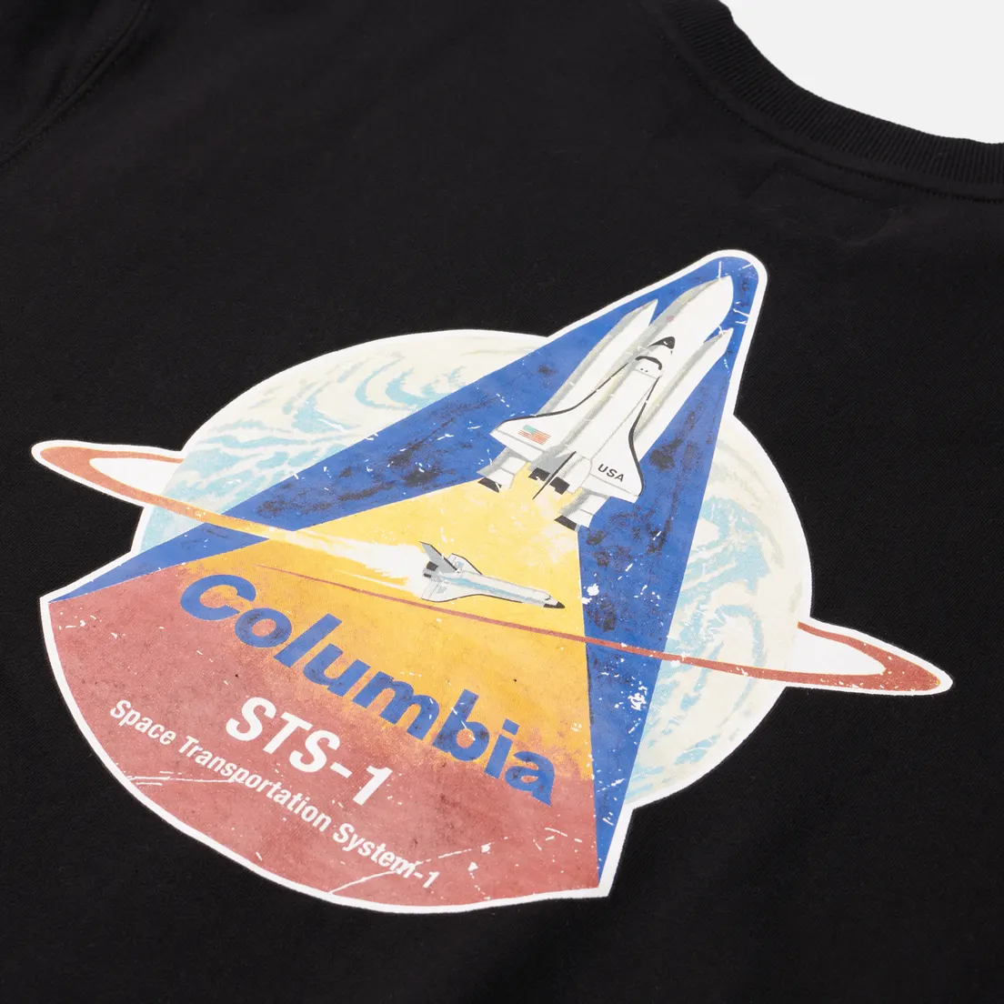 Alpha Industries Мужская толстовка NASA Columbia Crew