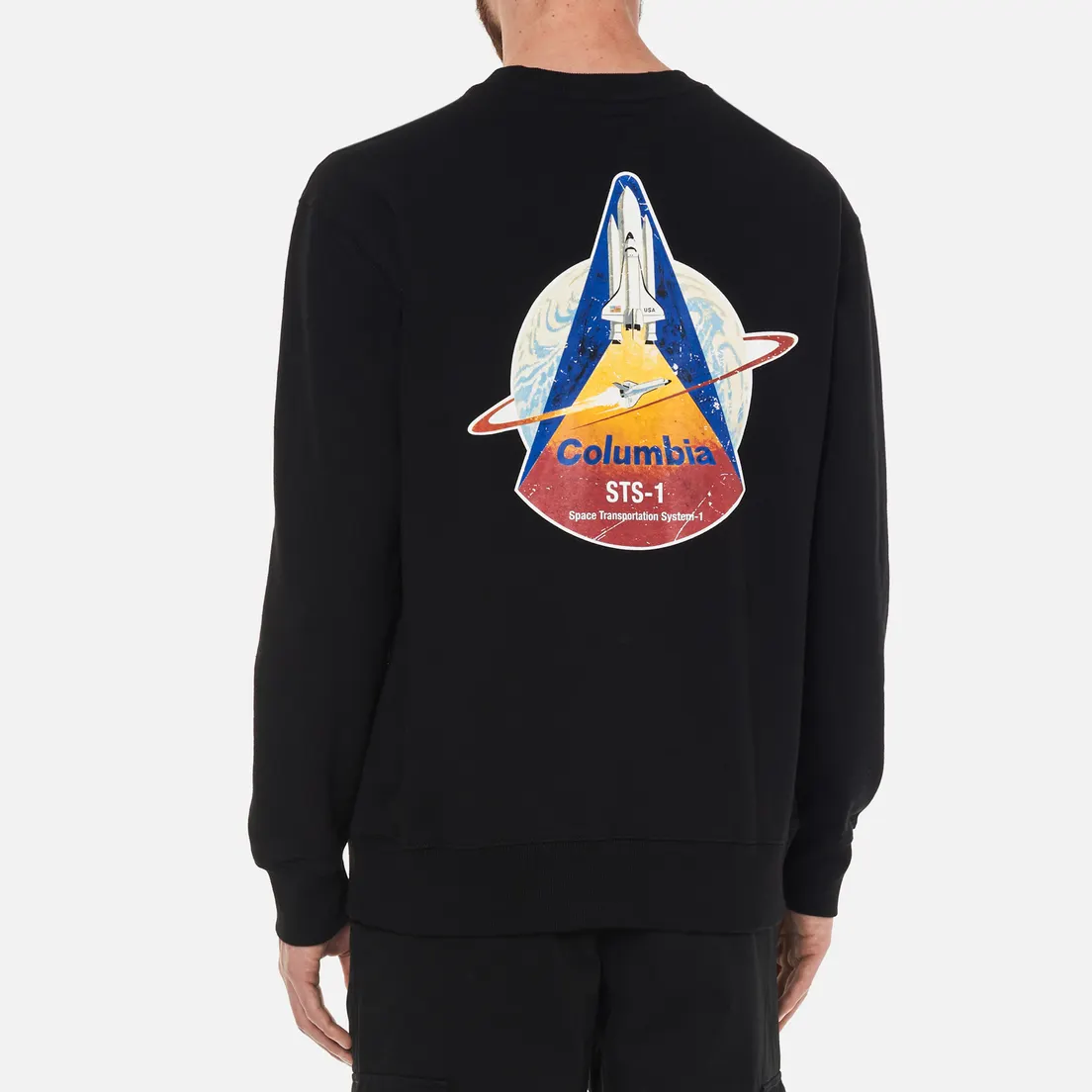 Alpha Industries Мужская толстовка NASA Columbia Crew