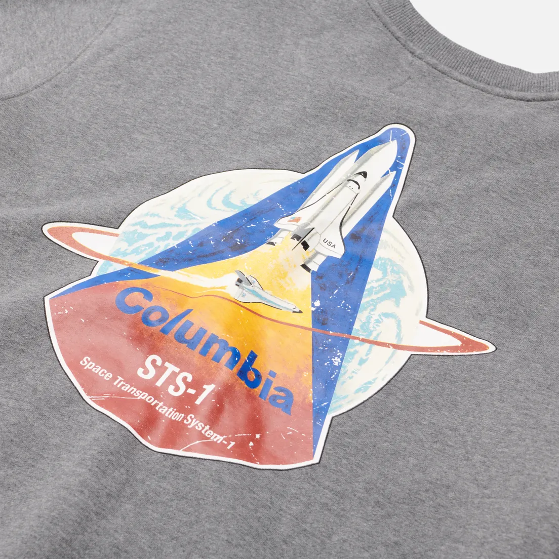 Alpha Industries Мужская толстовка NASA Columbia Crew